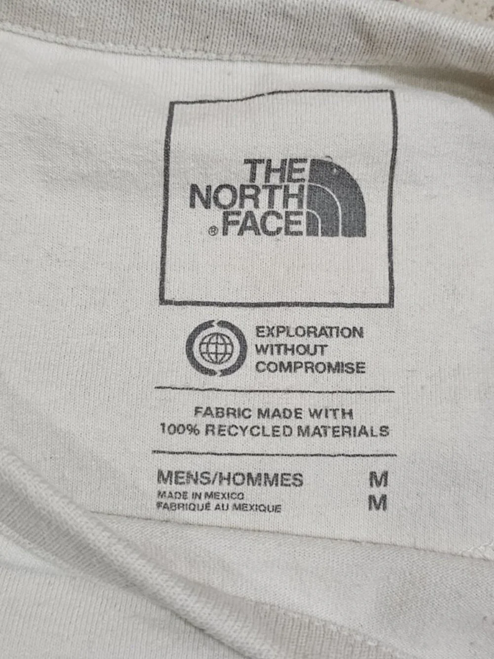 The North Face Mens M White Graphic T-Shirt Est Berkeley California Trees Preppy
